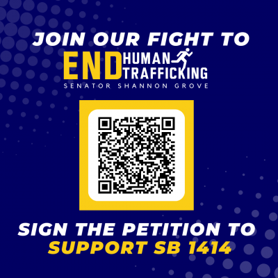 SB 1414: Human Trafficking | Senator Shannon Grove